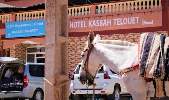 Auberge kasbah Telouet Ouarzazate Bagian luar foto